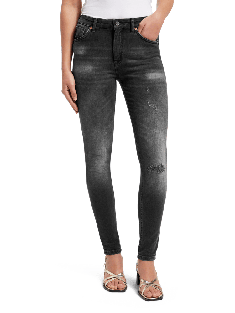 Haut High Rise Skinny Jeans | Nightlife