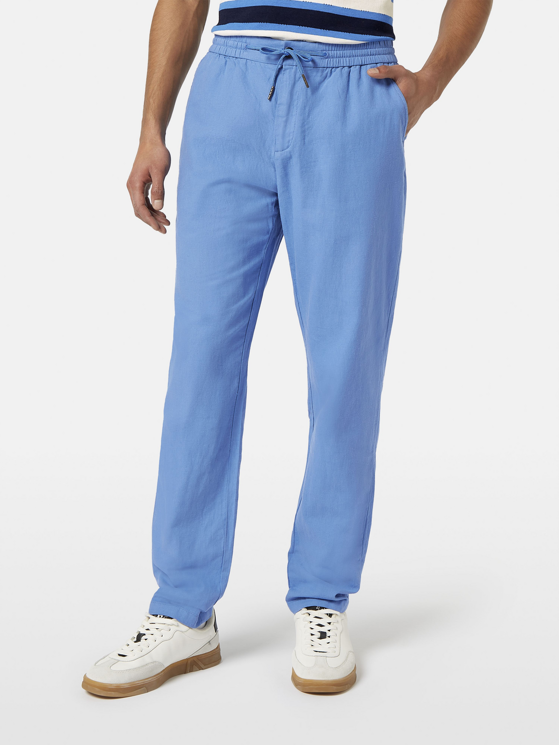 Warren Cotton Linen Straight Jogger – Scotch & Soda