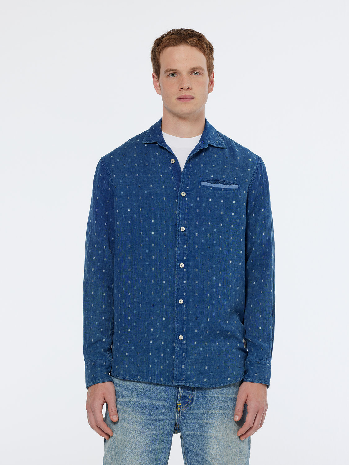Denim Weave Shirt – Scotch & Soda