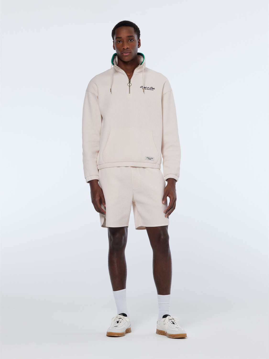 ◇新品◇【AMERICANA】 HALF SLEEVE SWEAT ベージュ AMERICANA/アメリカーナ】 HALF SLEEVE SWEAT - メルカリ