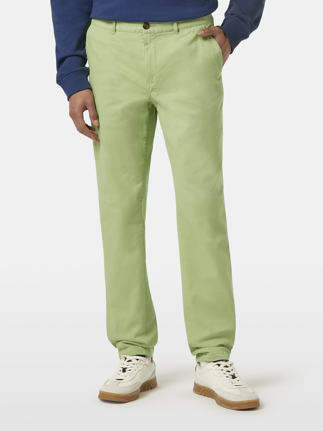 Stuart Washed Cotton-Blend Twill Chino – Scotch & Soda Stuart Washed Cotton-Blend Twill Chino – Scotch & Soda