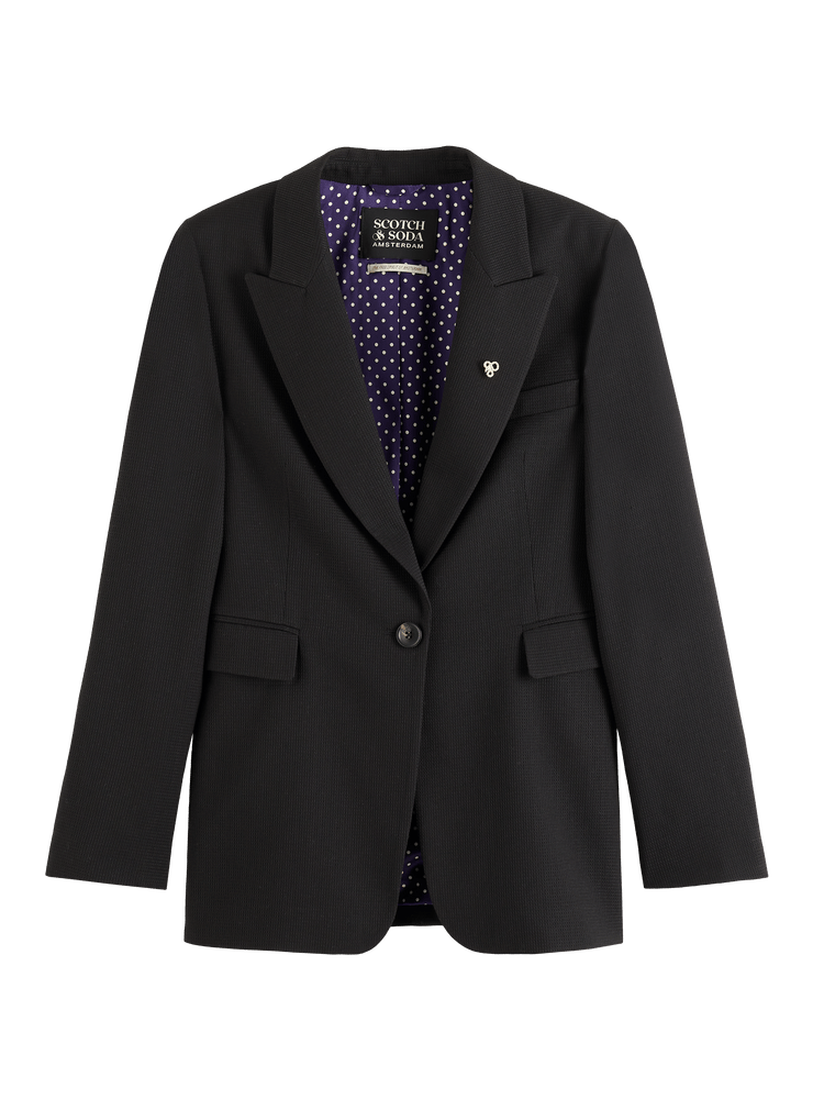 Single Breasted Tailored Blazer