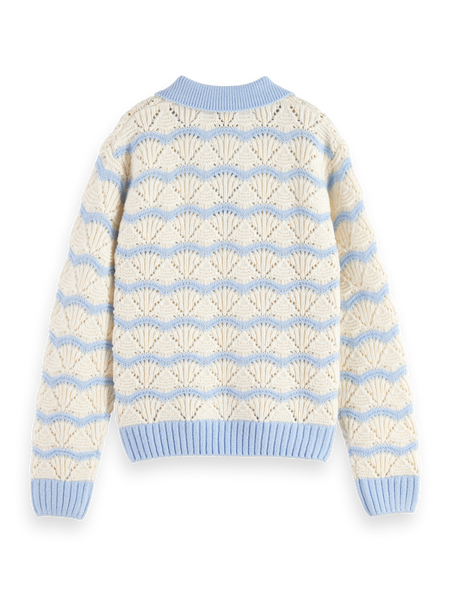Scotch and soda striped pullover clearance