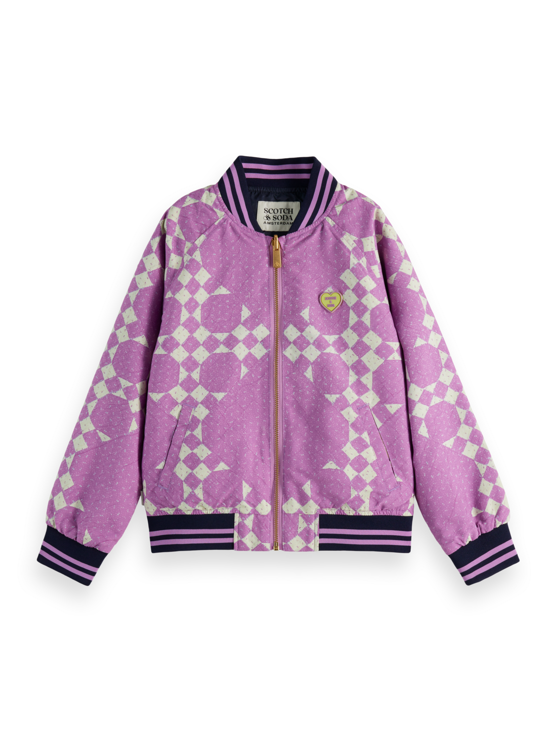 Girls' Reversible Bomber Jacket – Scotch Soda - Main Image
