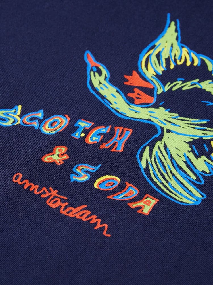 Swan Printed T-Shirt