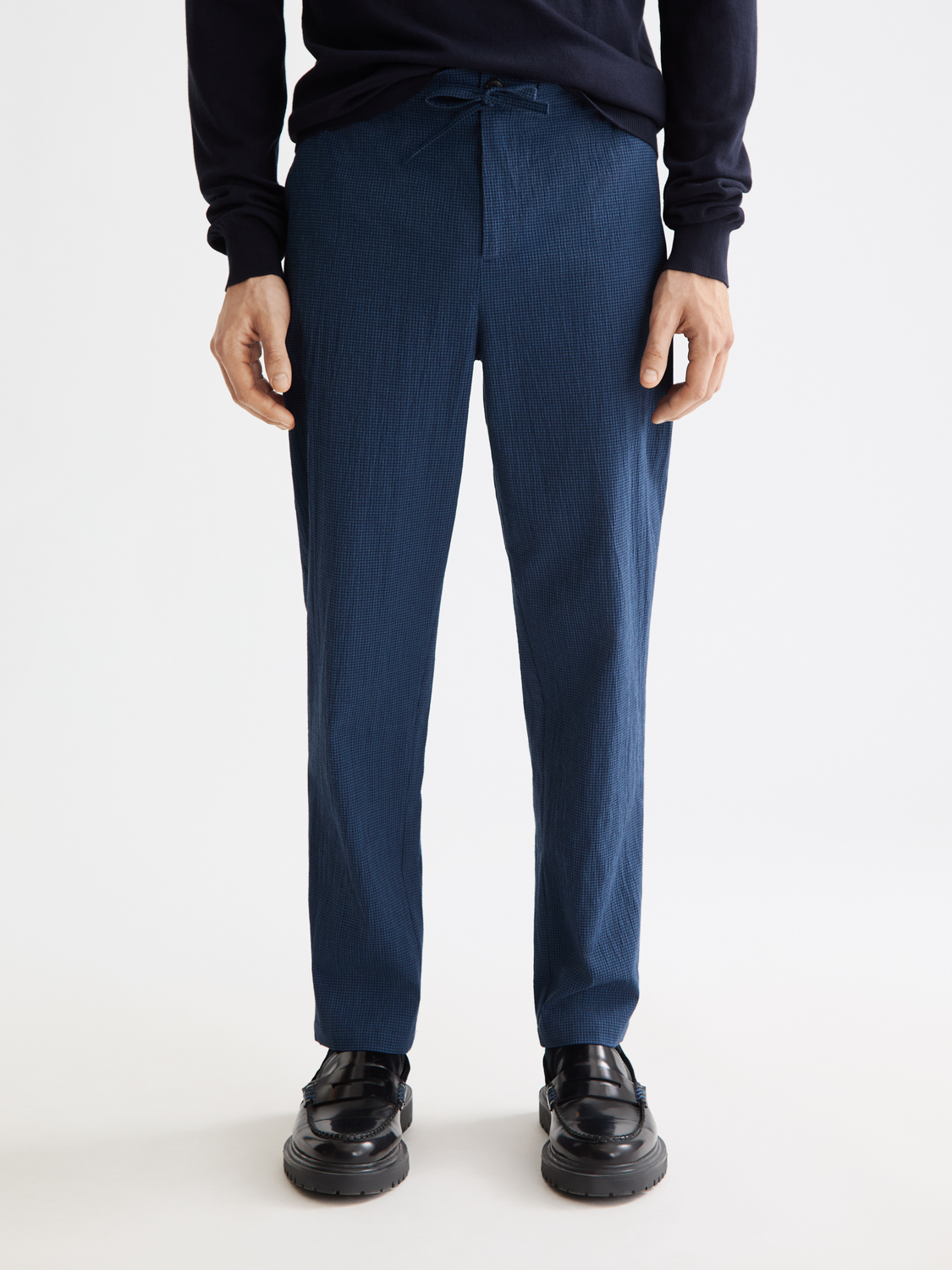 Finch - Cotton Blend Seersucker Tapered Fit Jogger – Scotch & Soda