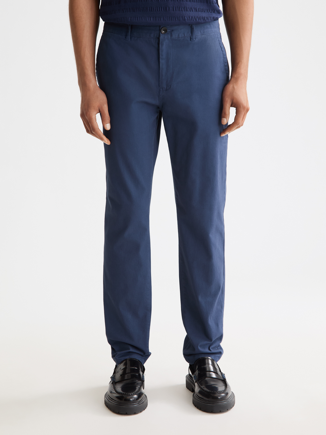 Scotch & Soda regular slim fit chino Stuart navy