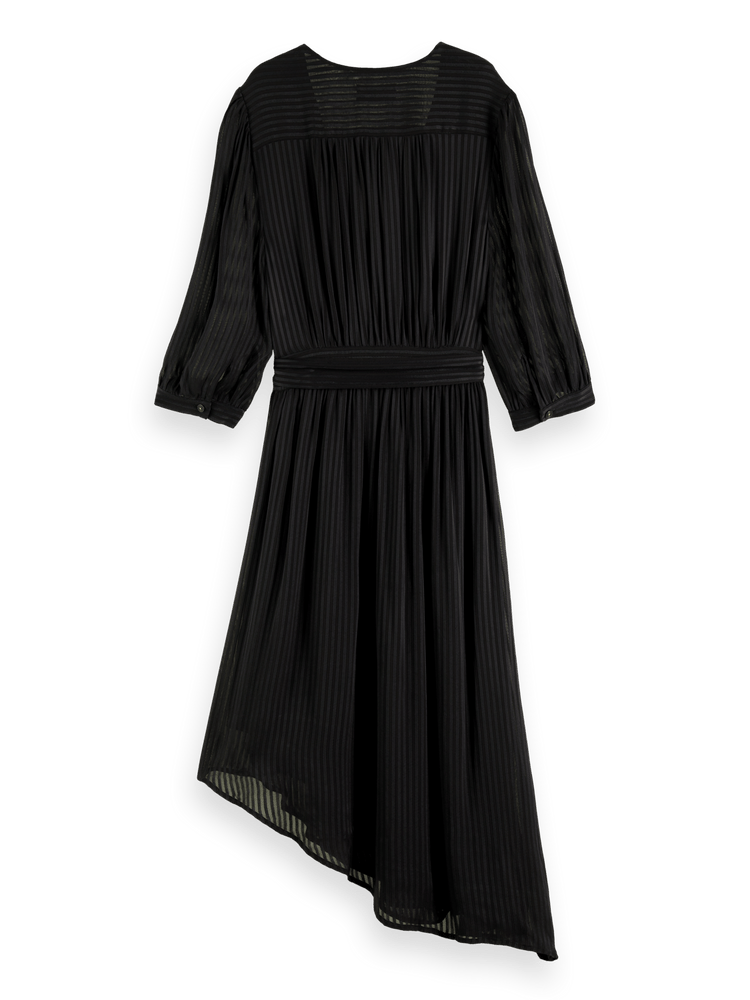 Asymmetric Wrap Dress