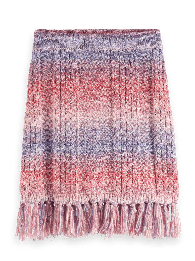 Space Dye Knit Skirt