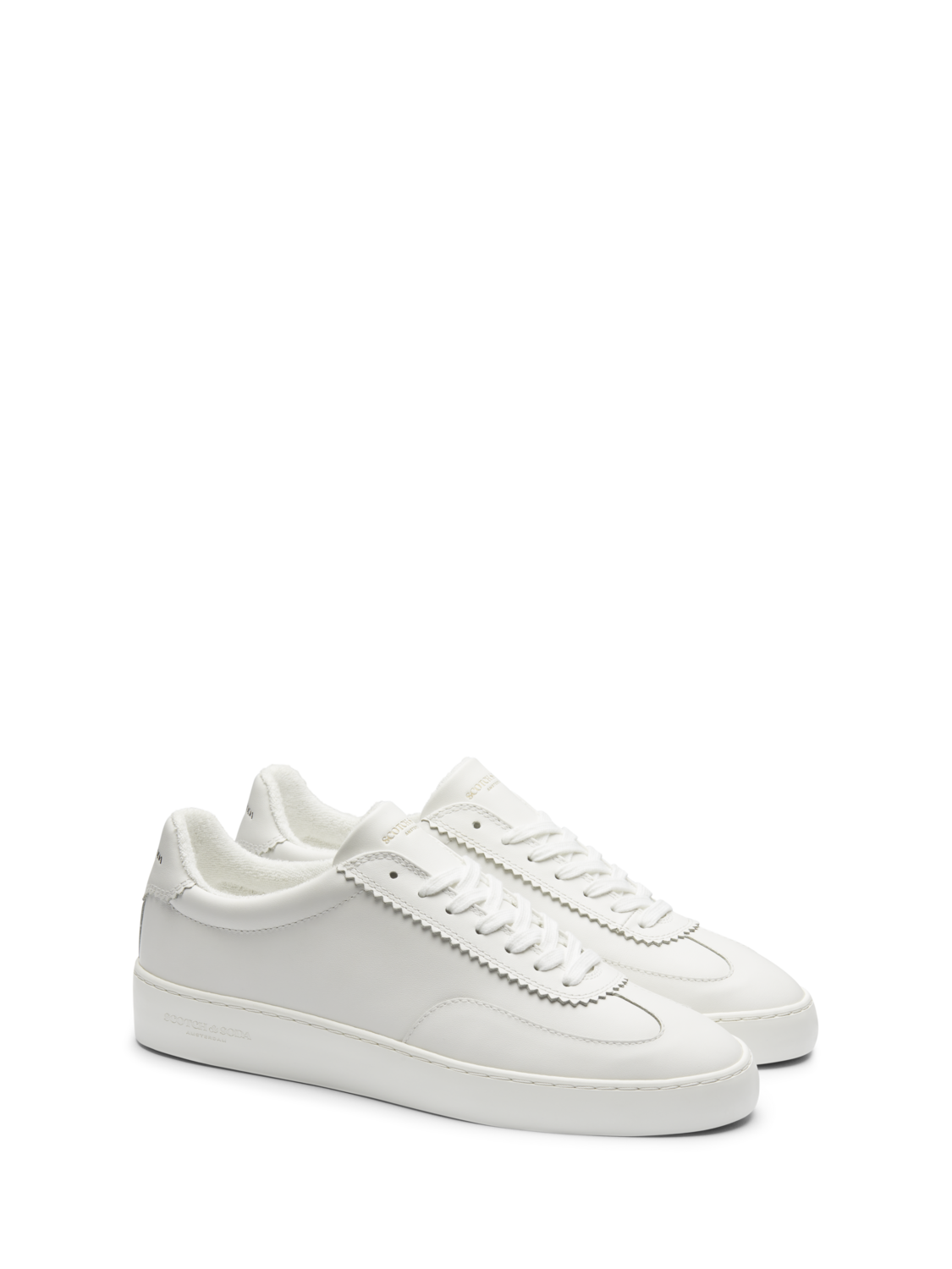 Plakka Men's Leather Sneaker – Scotch Soda