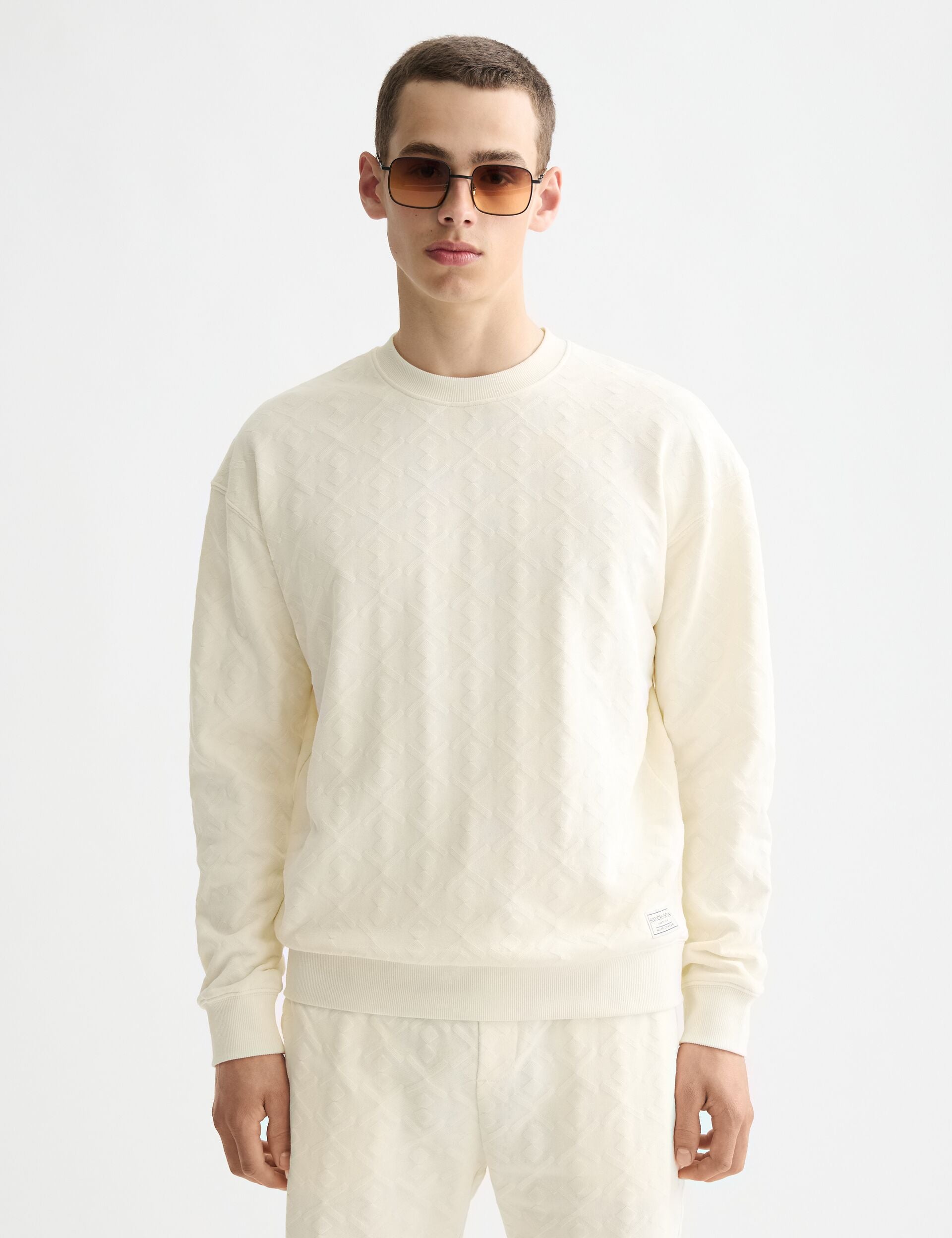 Jacquard Terry Sweatshirt – Scotch & Soda