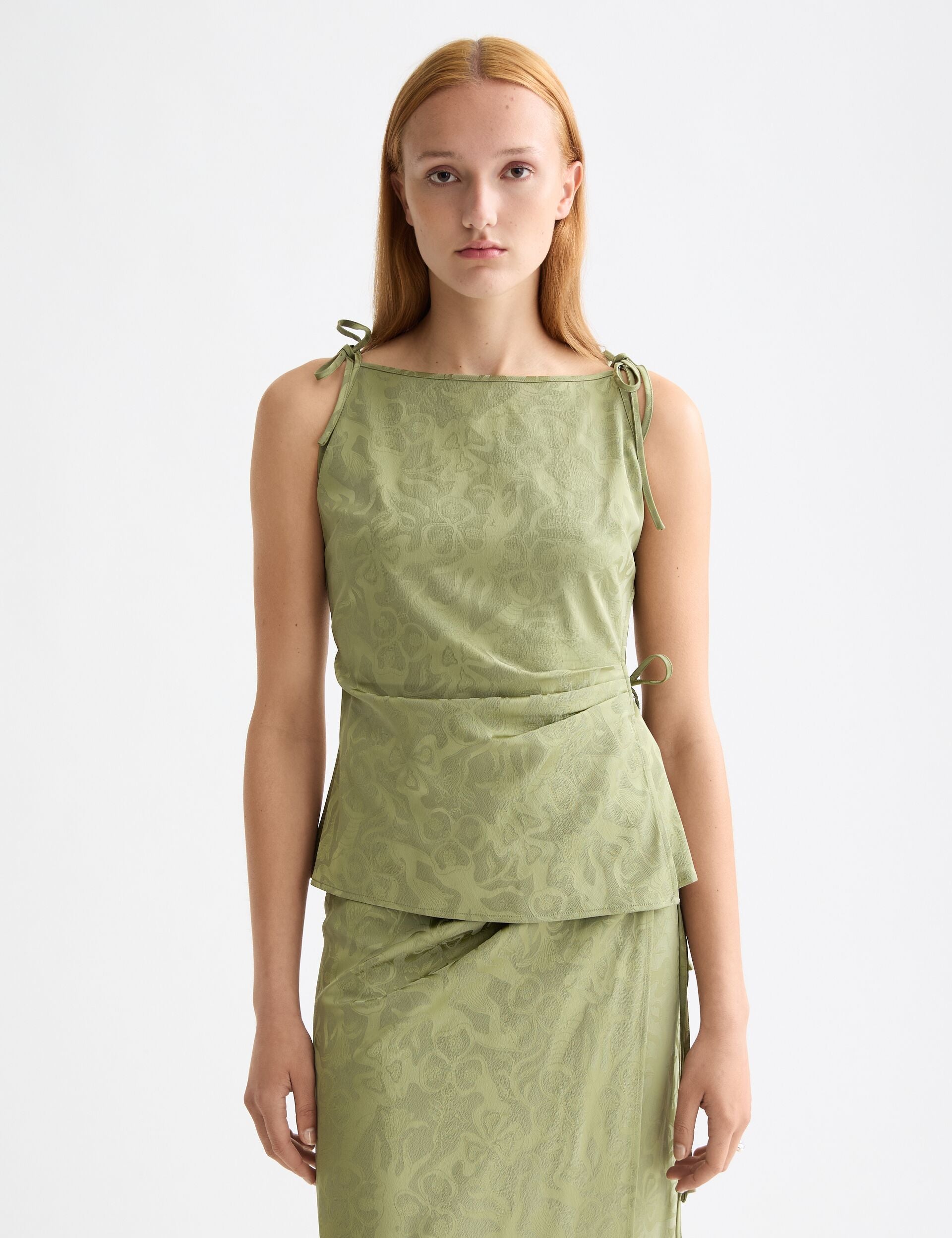 Draped wrap tank – Scotch & Soda