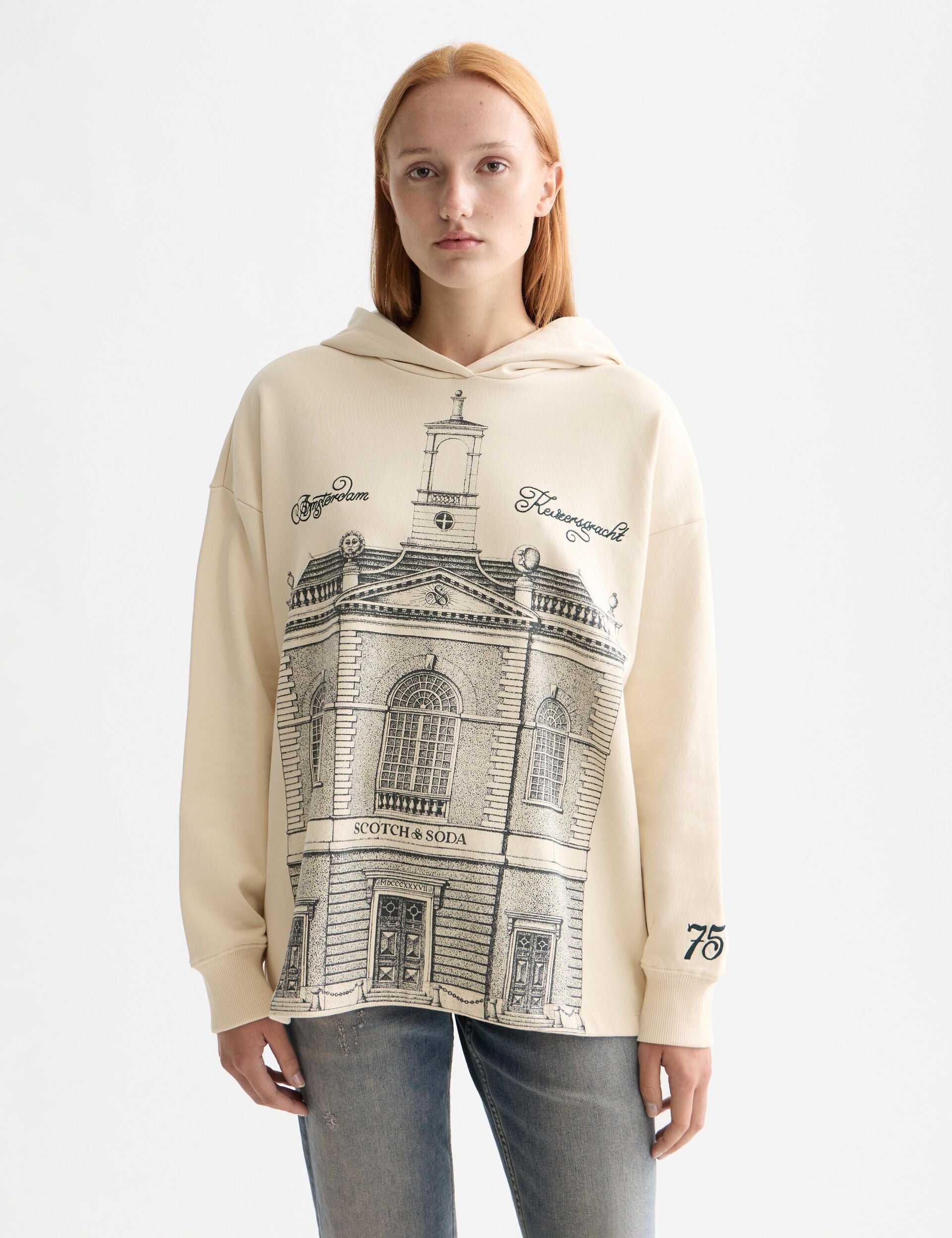 750 years artwork hoodie – Scotch & Soda 750 years artwork hoodie – Scotch & Soda