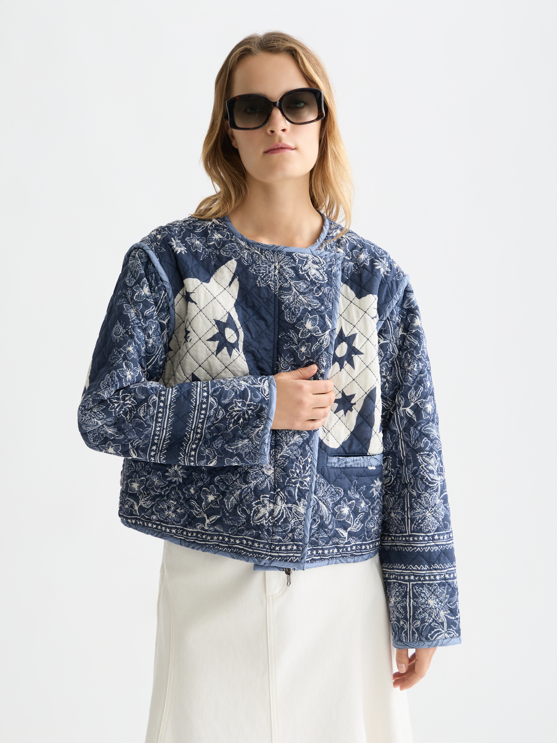 Reversible Printed Quilted Jacket – Scotch & Soda
