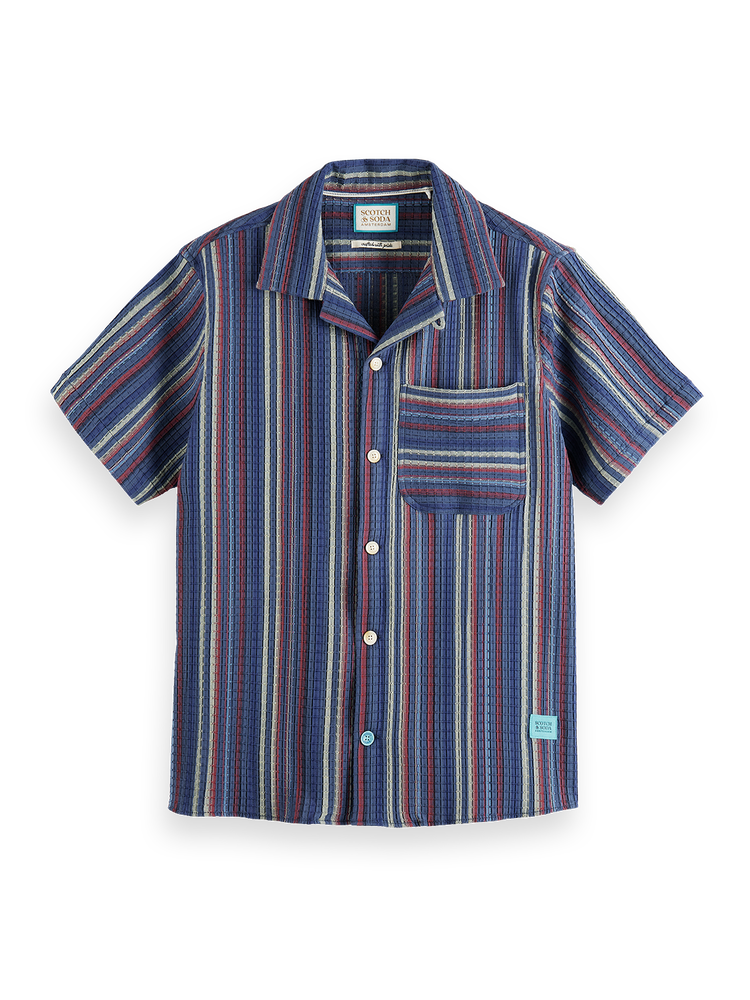 Scotch and soda hot sale short sleeve shirt