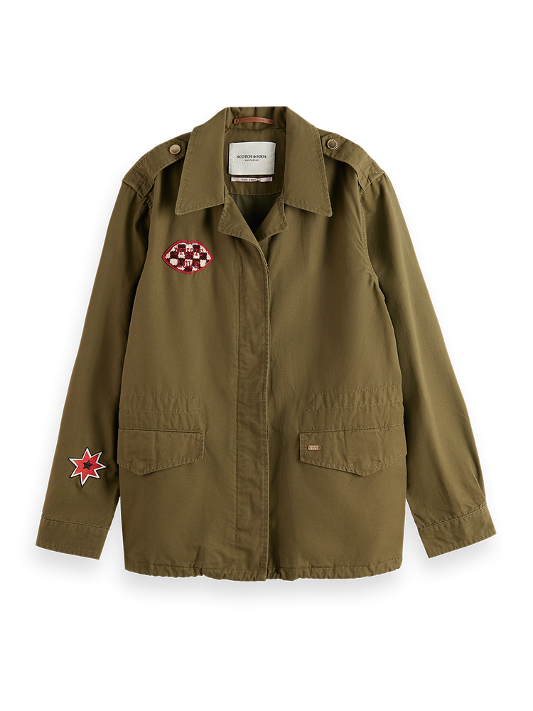 Scotch and soda 2025 garment dyed field jacket