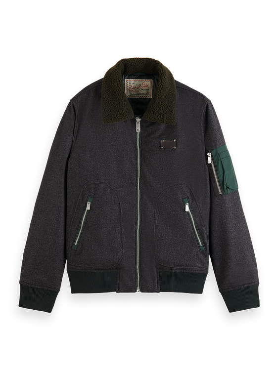 Scotch and 2025 soda baseball jacket