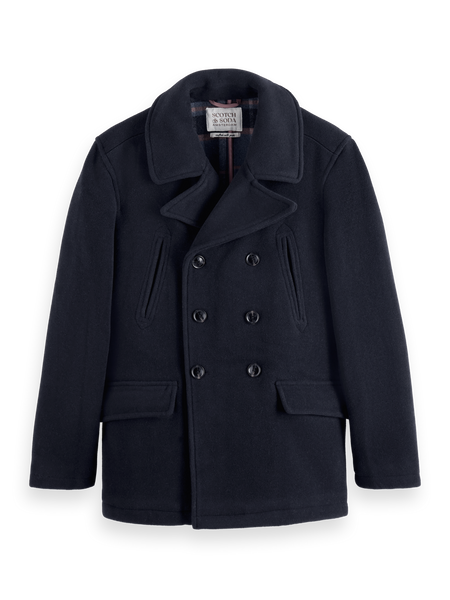 Scotch and soda mens peacoat online