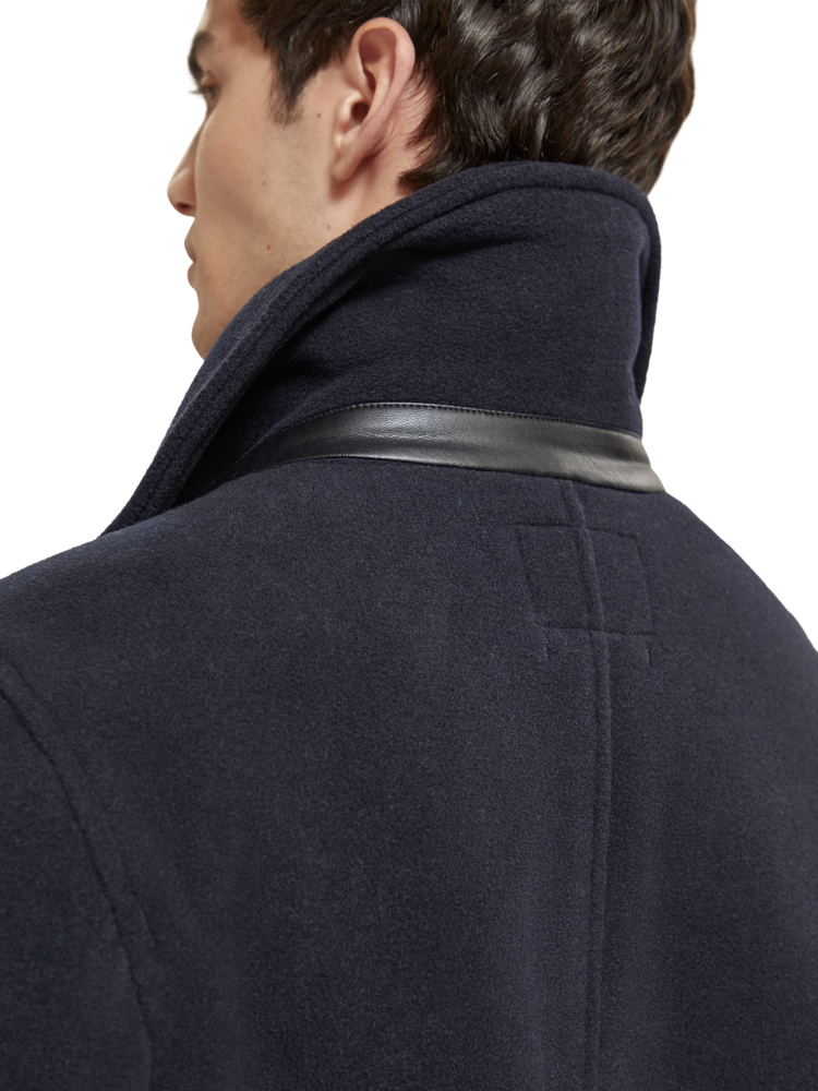 Wool Blend Peacoat Scotch Soda