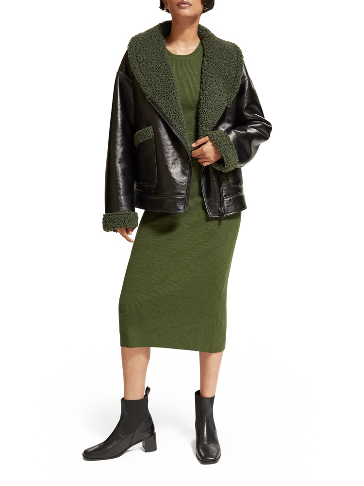 Scotch and 2025 soda shearling jacket