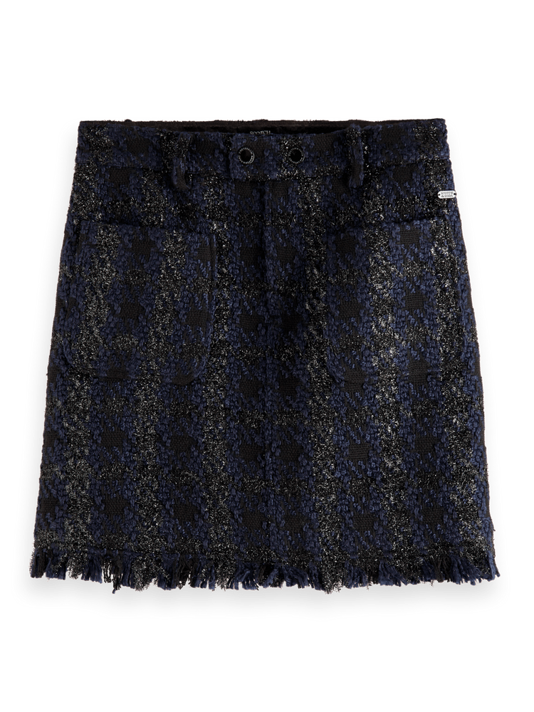 Night Lurex Houndstooth