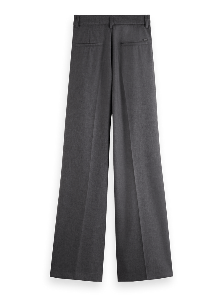 Rose Pleated High-Rise Pant