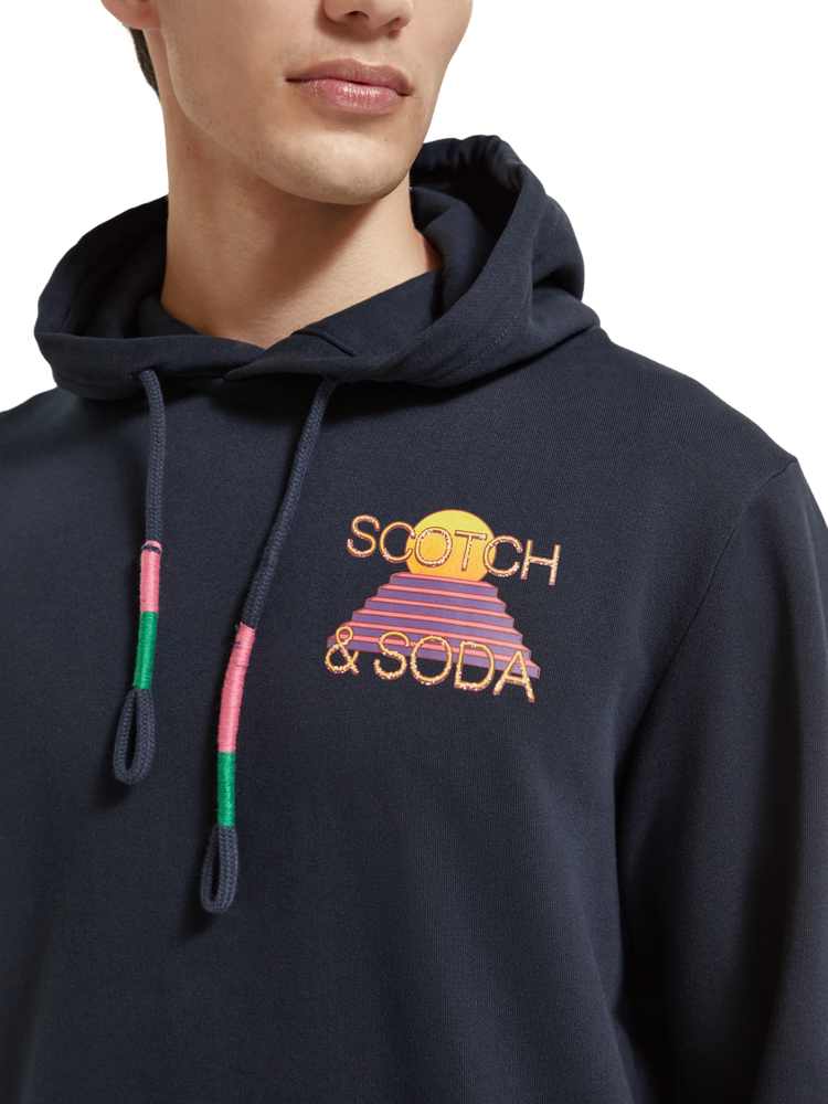 Sound Travel Artwork Hoodie Scotch Soda
