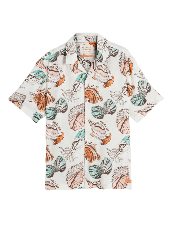 Scotch & Soda - Men's Colourful fish T-shirt