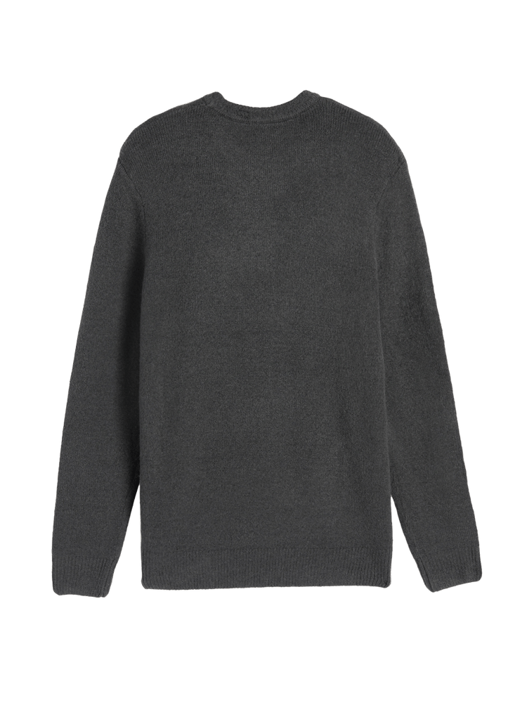 Soft-Knit Melange Pullover