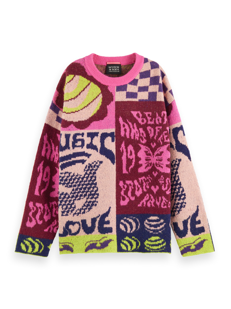 Sweater graphic top