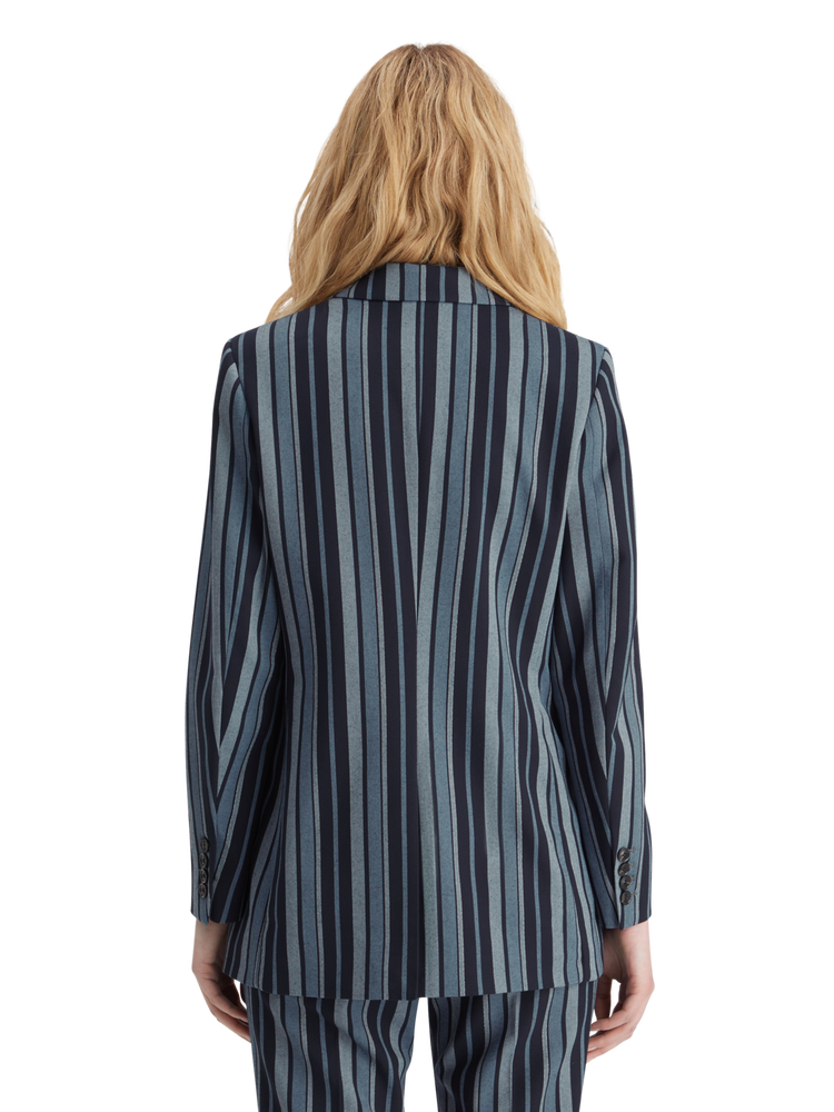 Scotch and soda striped blazer discount