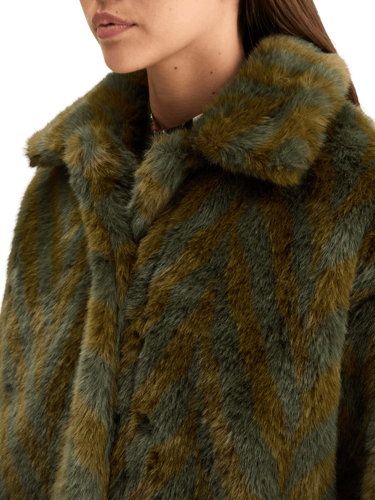 Faux Fur Coat