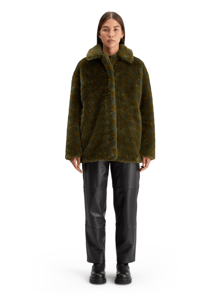 Faux Fur Coat