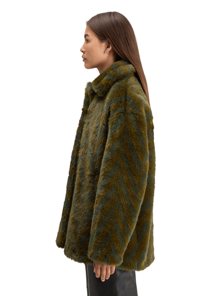 Faux Fur Coat