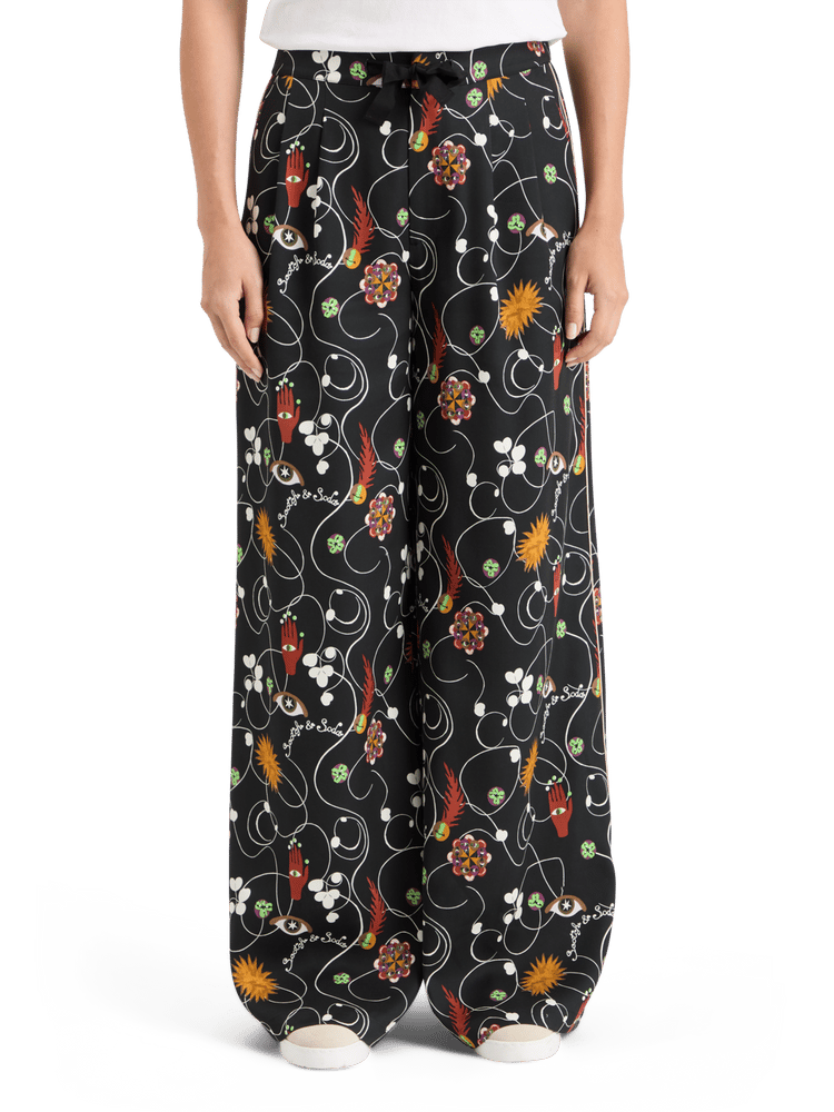 Eleni Wide Leg Pyjama Pant