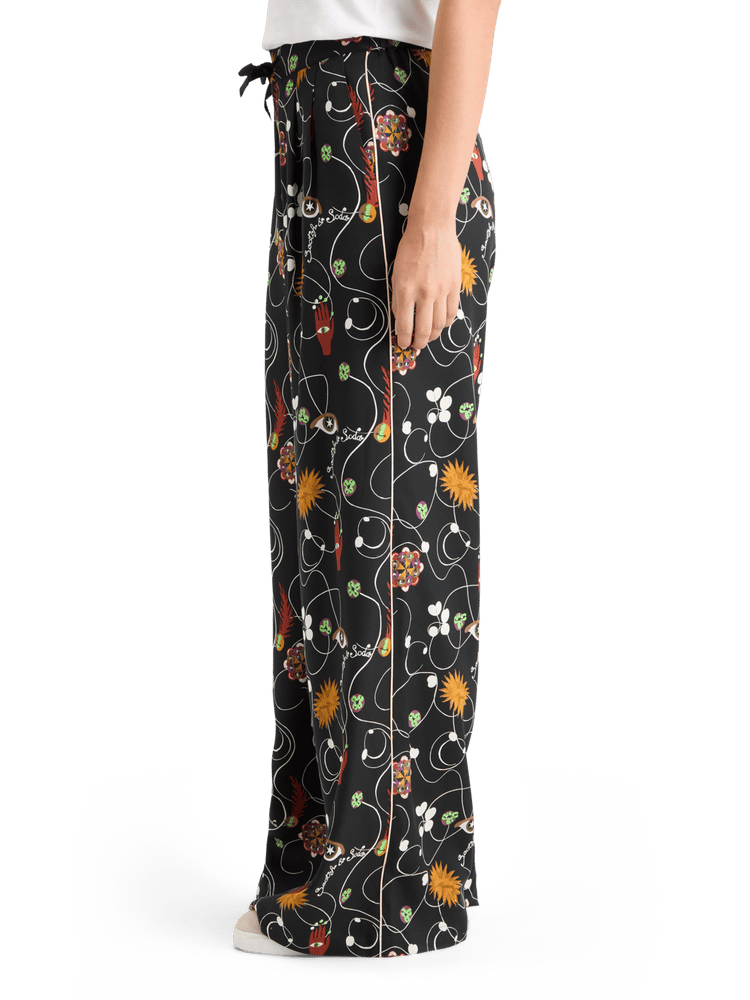 Eleni Wide Leg Pyjama Pant