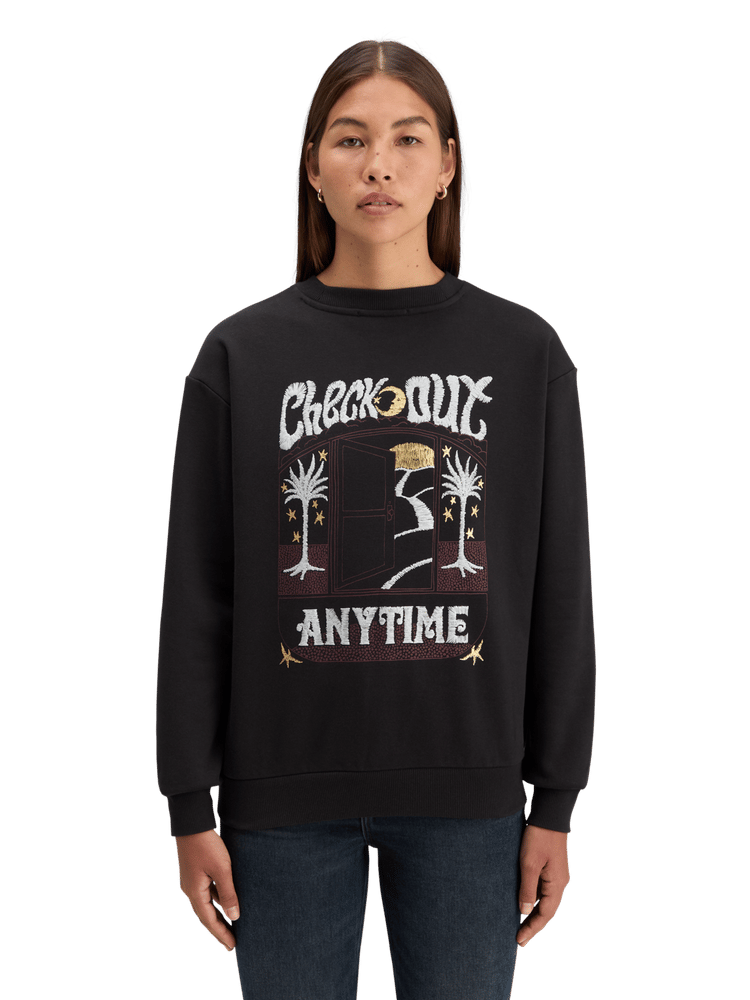 Check Out Anytime Relaxed Fit Sweatshirt