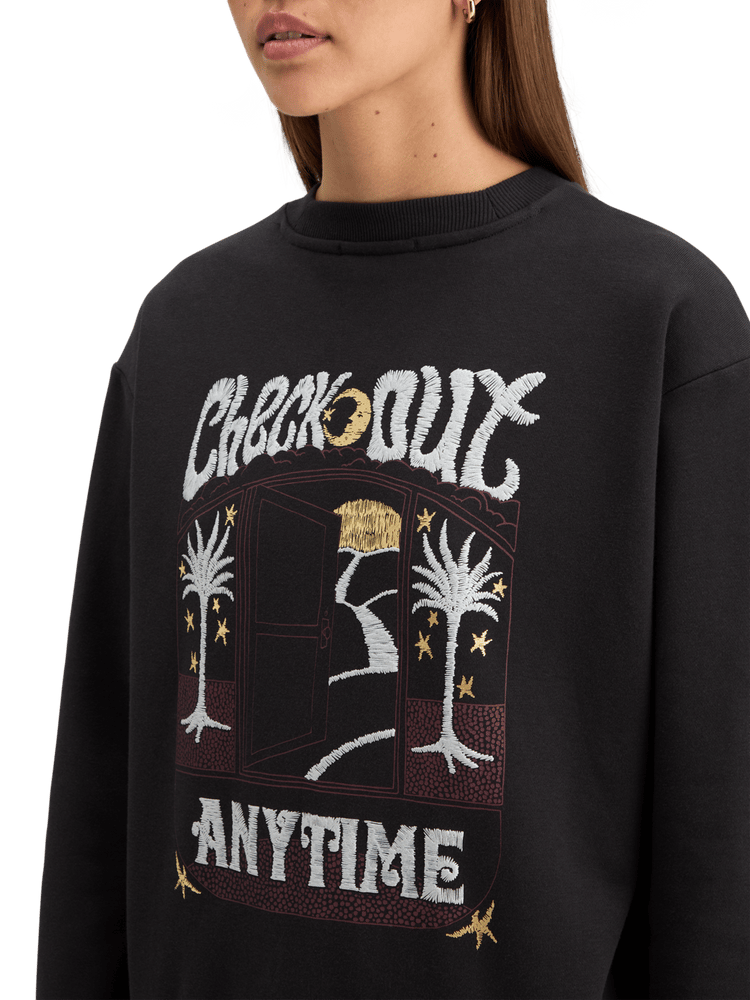 Check Out Anytime Relaxed Fit Sweatshirt