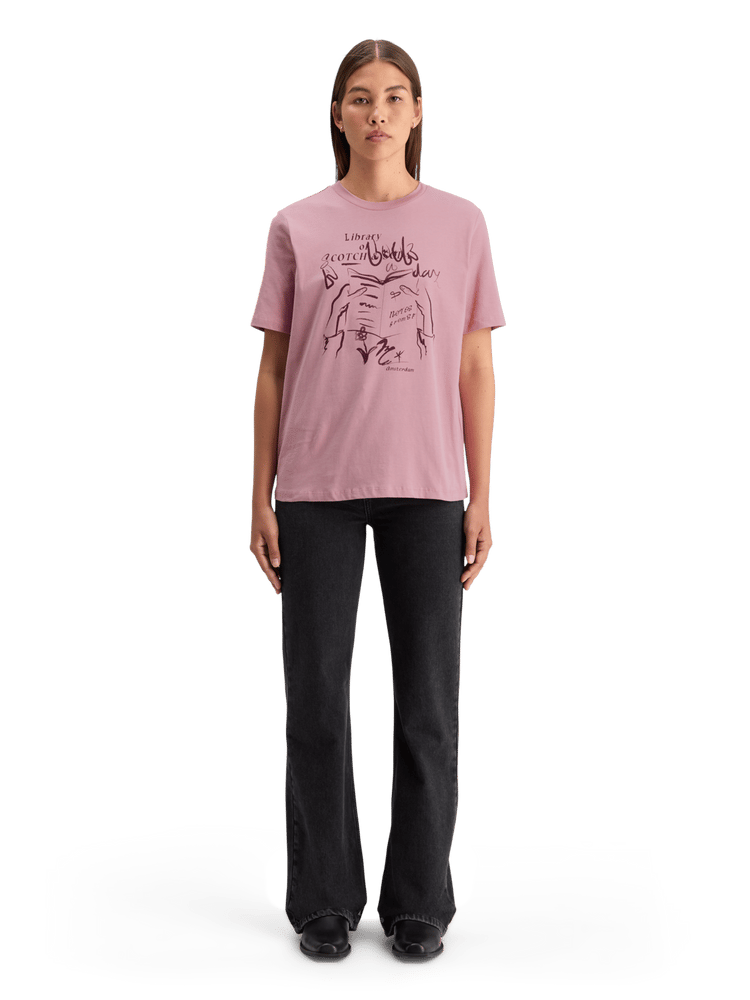 Relaxed Fit Library Artwork T-Shirt