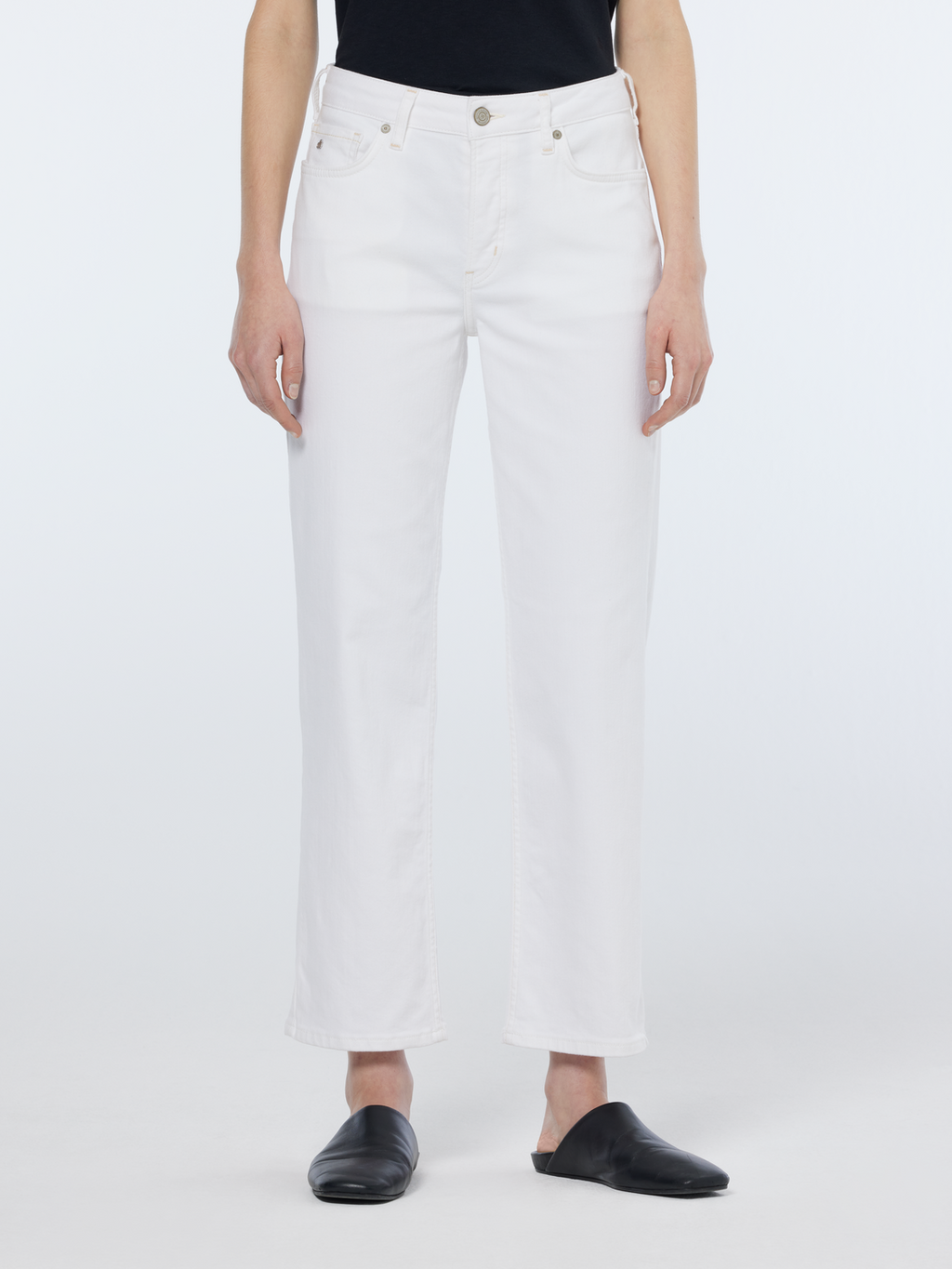 Essentials — The Sky Straight Jeans | Cool White