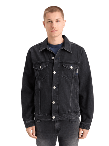 Scotch fashion and Soda White Denim Trucker Jacket