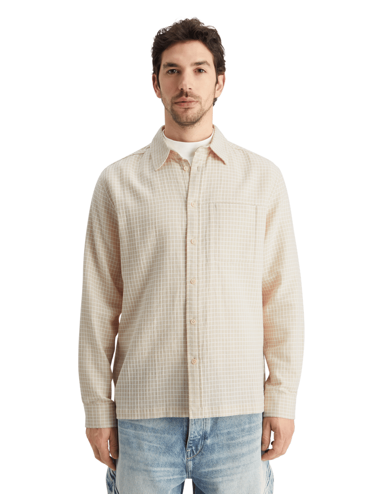 Dobby Check Shirt