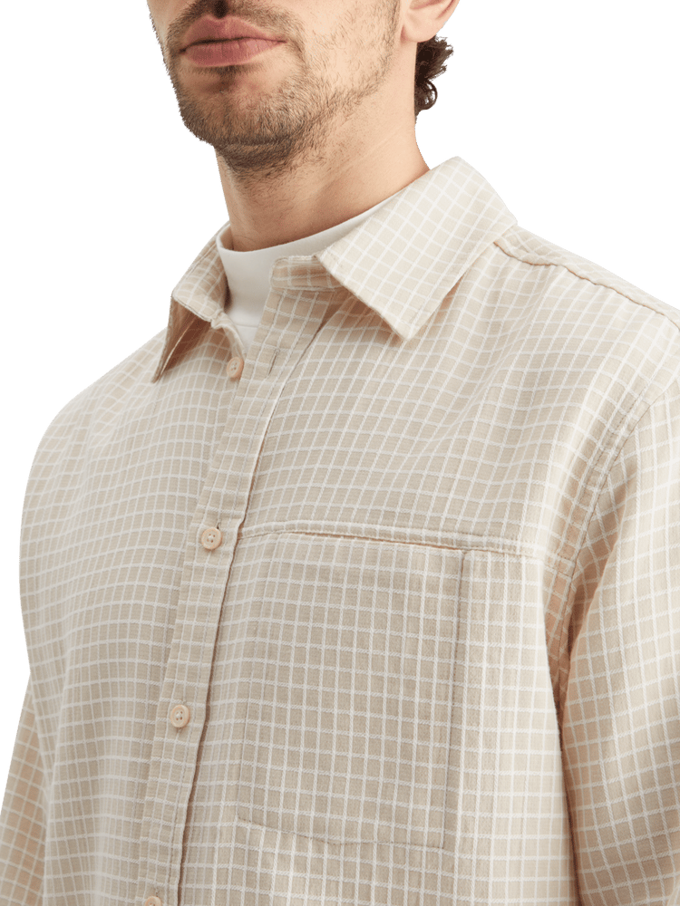 Dobby Check Shirt