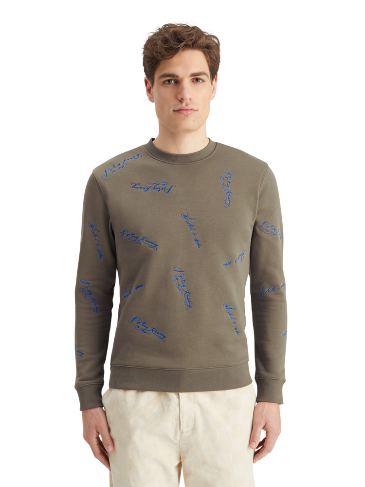 Embroidered Sweatshirt Scotch Soda