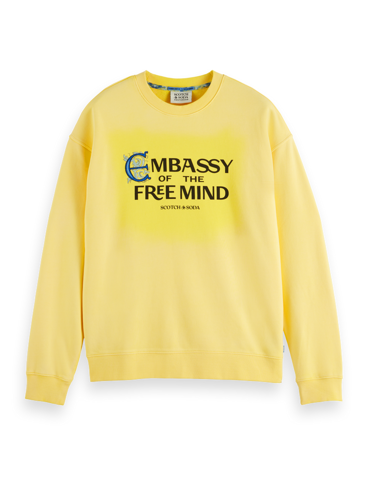 Embassy Of The Free Mind Sweatshirt Scotch Soda