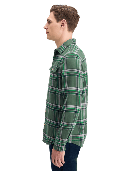 Scotch & Soda Herringbone Flannel outlet Regular Fit Shirt