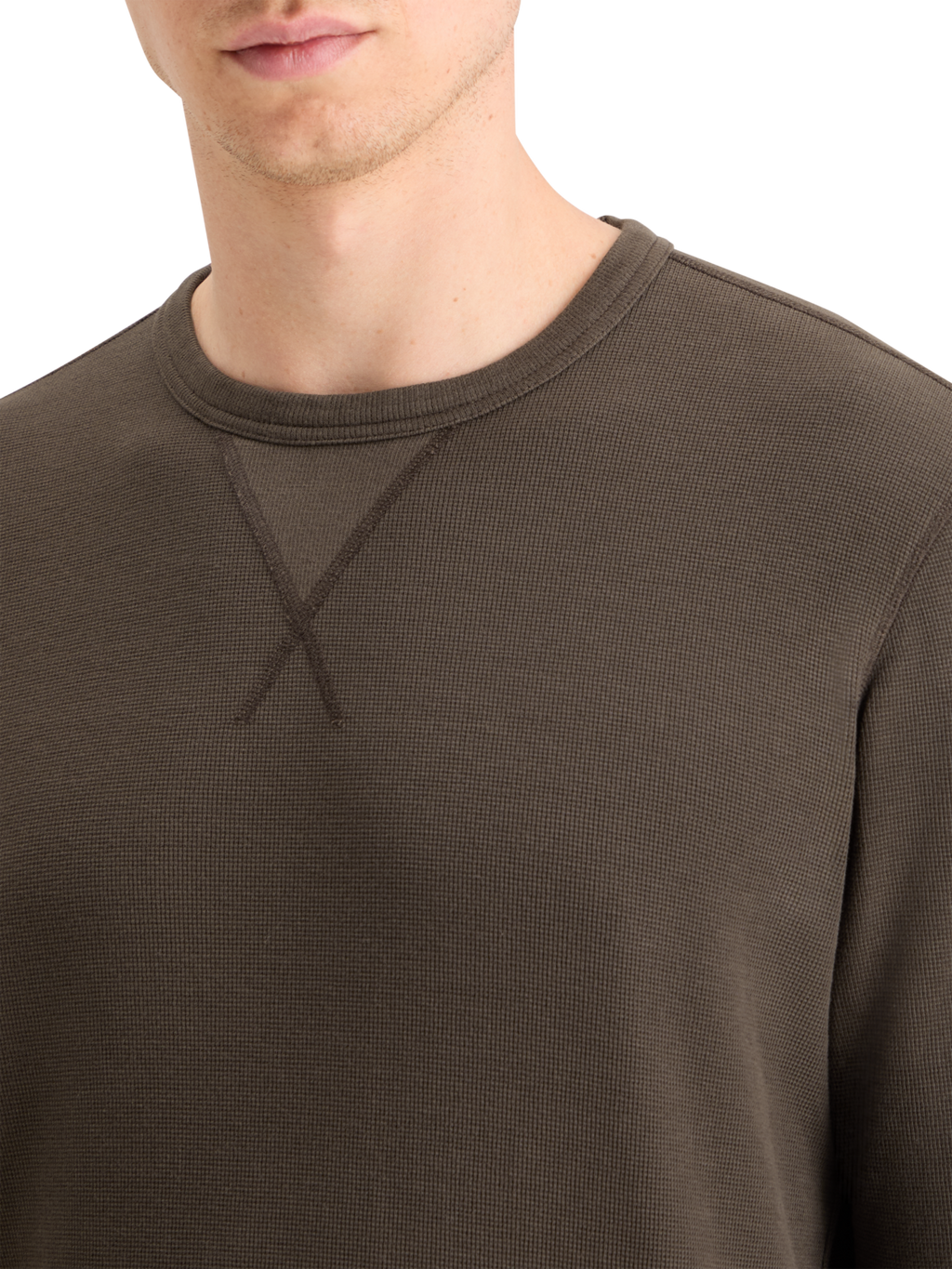 Waffle Long Sleeve T-Shirt