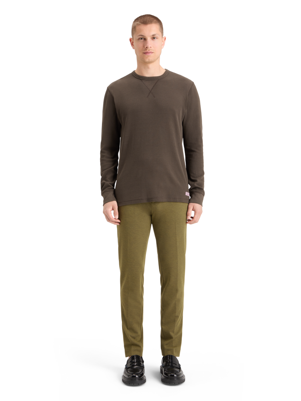 Waffle Long Sleeve T-Shirt