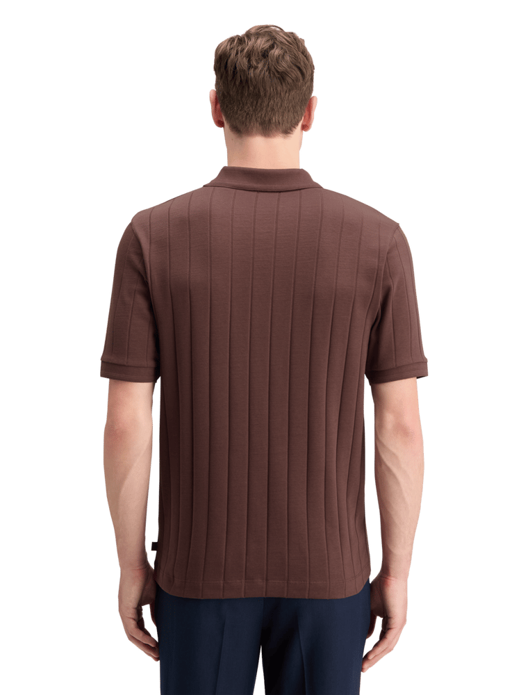 Rib Knit Polo