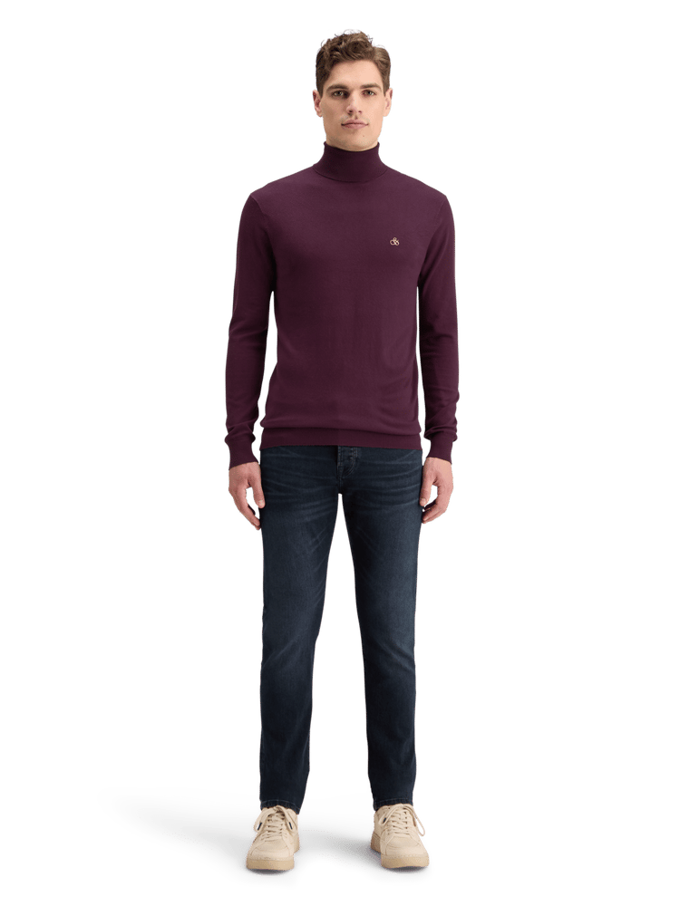 Viscose Turtleneck Sweater